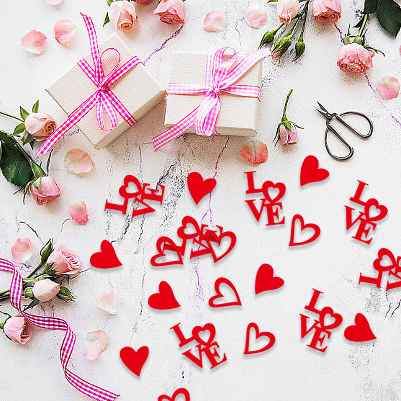 Wholesale Valentine's Day Wedding Decoration Sequin Decoration Paper Sheets